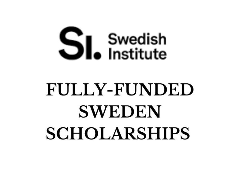 Apply Now to the Sweden Government Scholarship 2024 (Fully Funded)