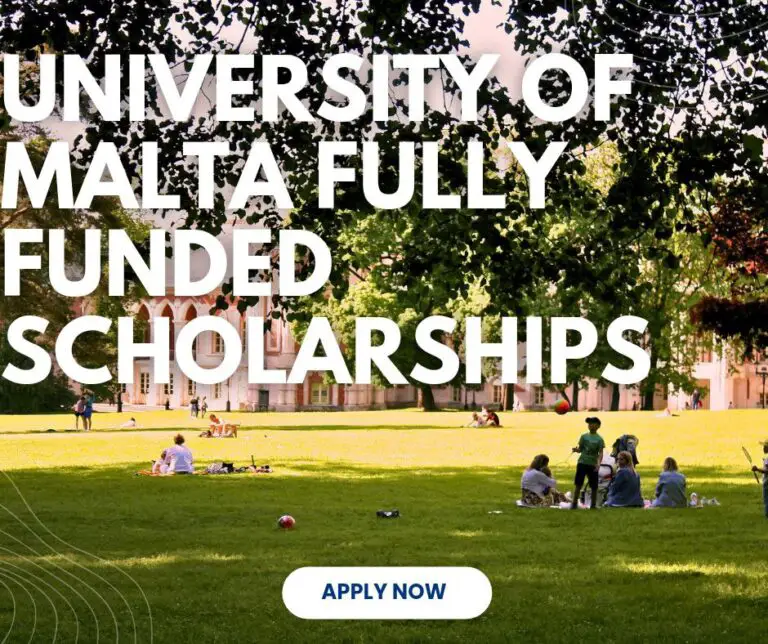 Apply Now to the University of Malta Fully Funded Scholarship 2024/25