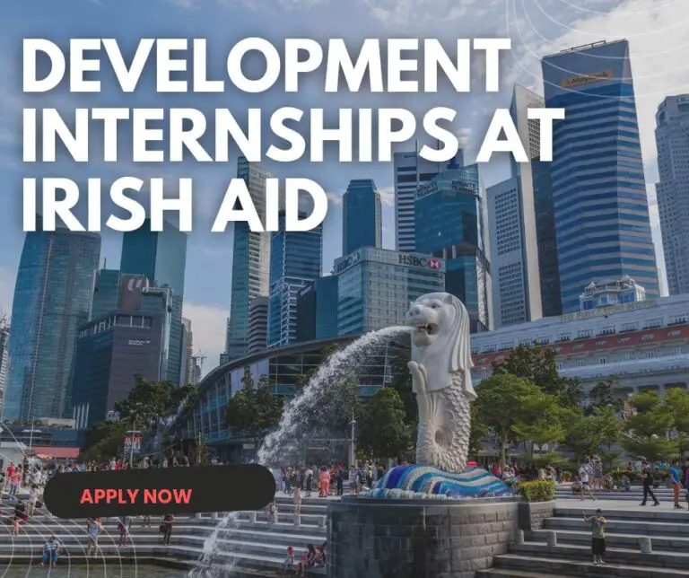 Apply Now for the 2023/2024 Development Internships at Irish Aid (Paid Internship)