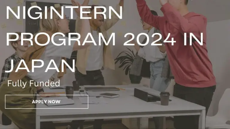 NIG Internship 2024 in Japan (Fully Funded) NIGINTERN: Apply Now!