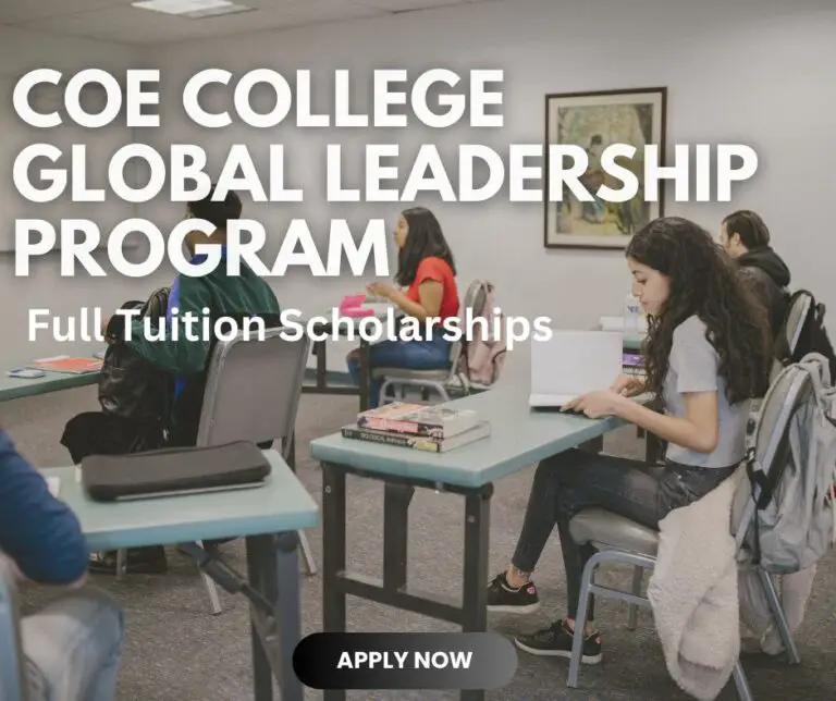 Coe College Global Leadership Full-Tuition Scholarships 2024/2025: Apply Now!