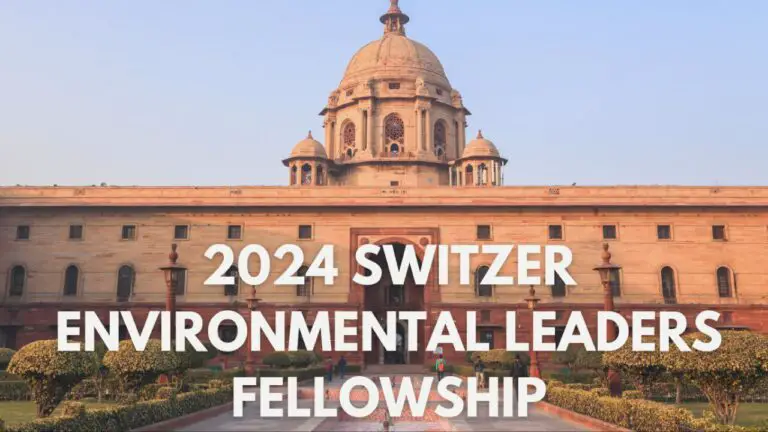 Apply Now for the 2024 Switzer Fellowships: Empowering Environmental Leaders