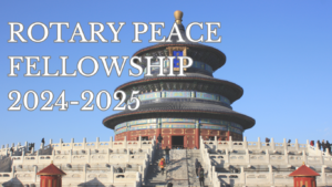 Home 1 - Rotary Peace Fellowship: Fully-Funded Master’s Degrees and Certificates in Peace Studies 2024-2025
