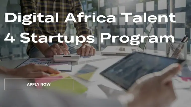 Apply now for the 2024 Internship with the Digital Africa Talent 4 Startups Program