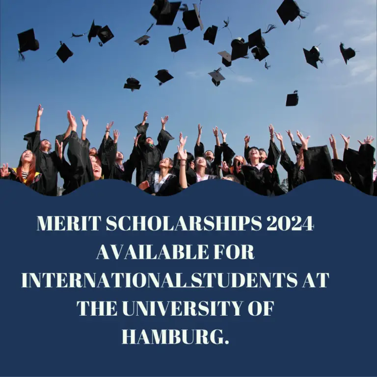 Merit scholarships 2024 available for international students at the University of Hamburg.