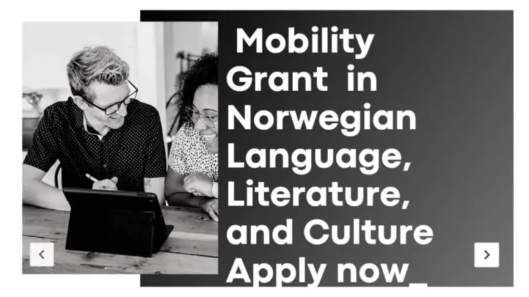 Mobility Scholarships Grant for students of Norwegian Language, Literature, and Culture