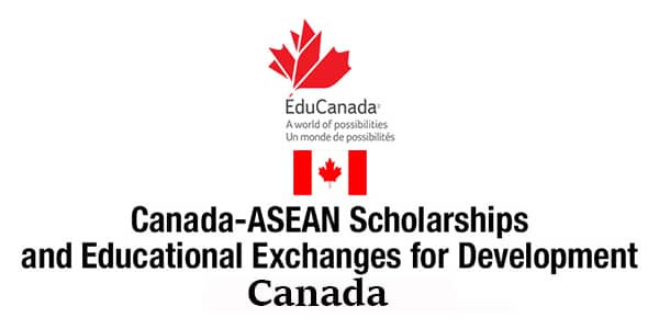 Canada-ASEAN Scholarships and Educational Exchanges for Development 2024