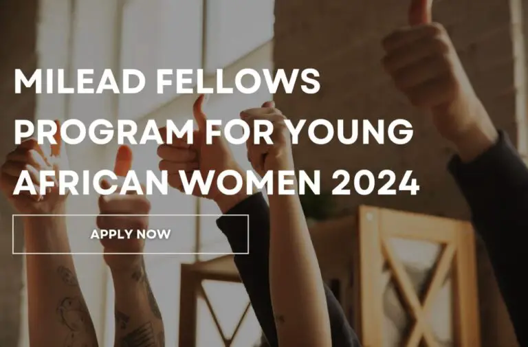The 2024 MILEAD Fellows Program for Young African Women Leaders