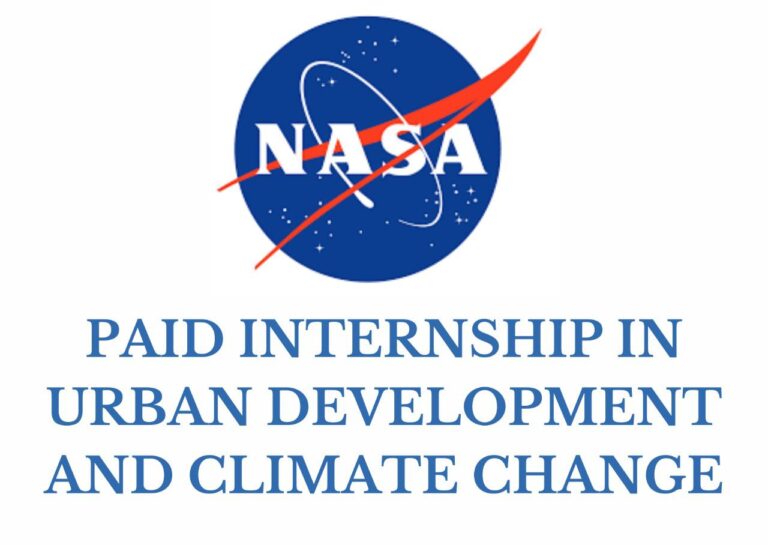 NASA Internships 2024 in Urban Development and Climate Change: Apply Now!