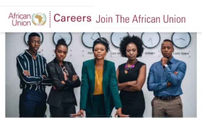 Africa Union Internship for Africa Graduates, Masters’ and Final year undergraduates’ students
