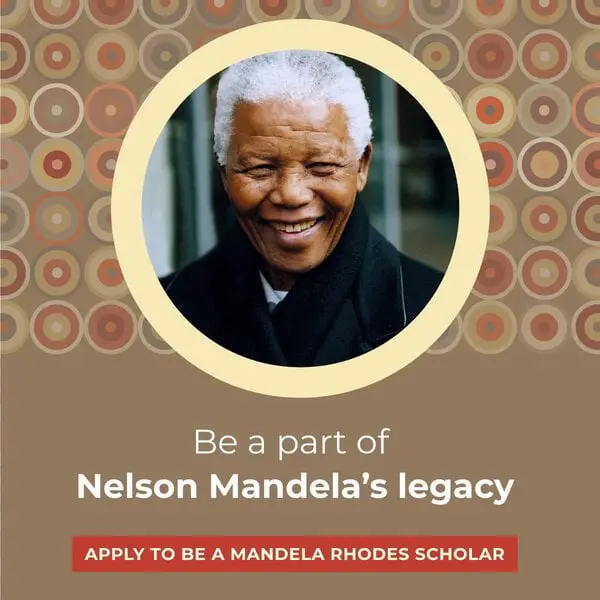 Mandela Rhodes Foundation (MRF) Postgraduate Scholarships 2025: Fully Funded