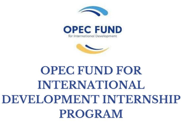 OPEC Fund for International Development (OFID) Internship Program 2024 for International Students