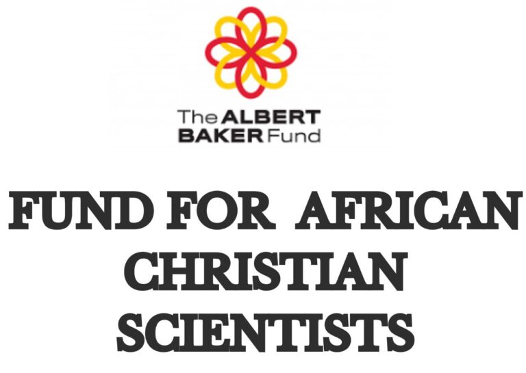 Albert Baker Fund 2024 for African Christian Scientists