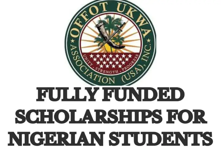 Scholarship Opportunity: Offot Ukwa Association 2024 International Undergraduate Scholarship for Nigerian Students.