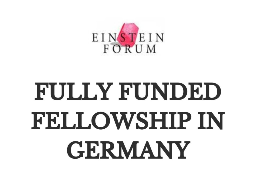 Einstein Fellowship 2025 in Germany