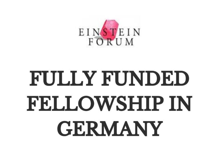 Einstein Fellowship 2025 in Germany (Fully Funded): Apply Now!