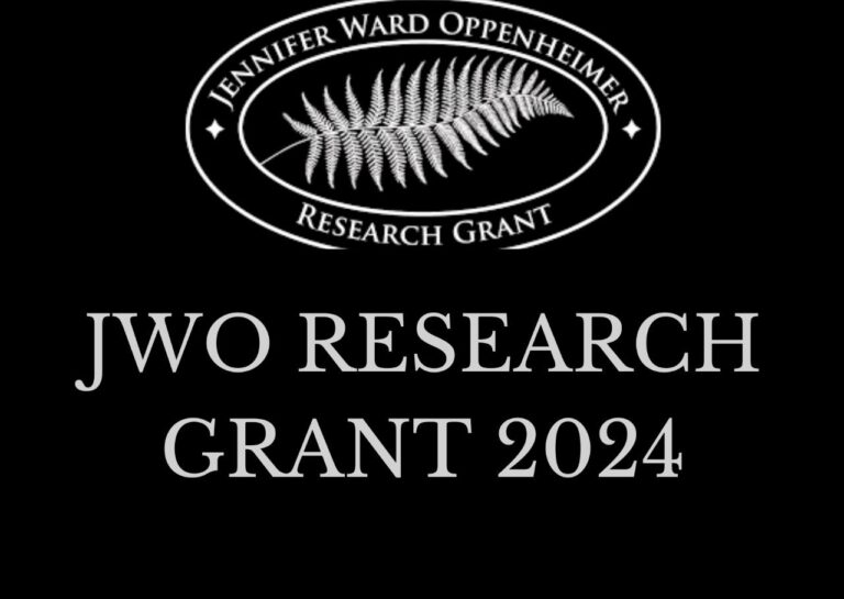 Grant 2024: Jennifer Ward Oppenheimer Research Grant 2024