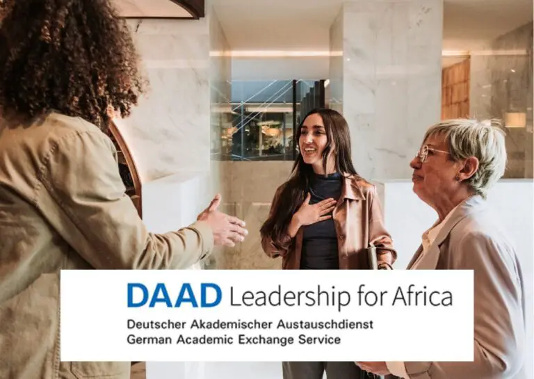 DAAD Leadership for Africa Scholarship Programme 2024/2025 (Fully-Funded)