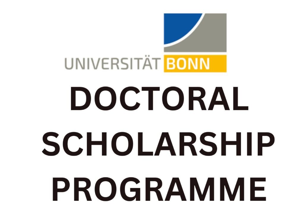 The University Of Bonn BIGS-DR Doctoral Scholarship Program 2025