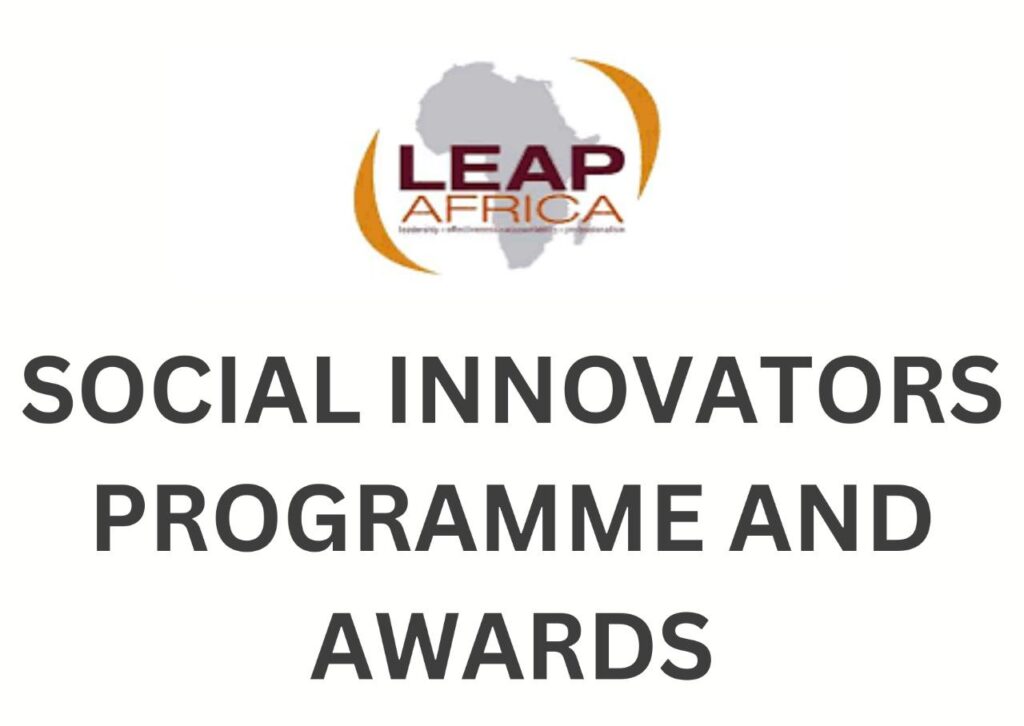 Leap Africa Social Innovators Programme & Awards (SIPA) 2024/2025 For Young Nigerian Entrepreneurs