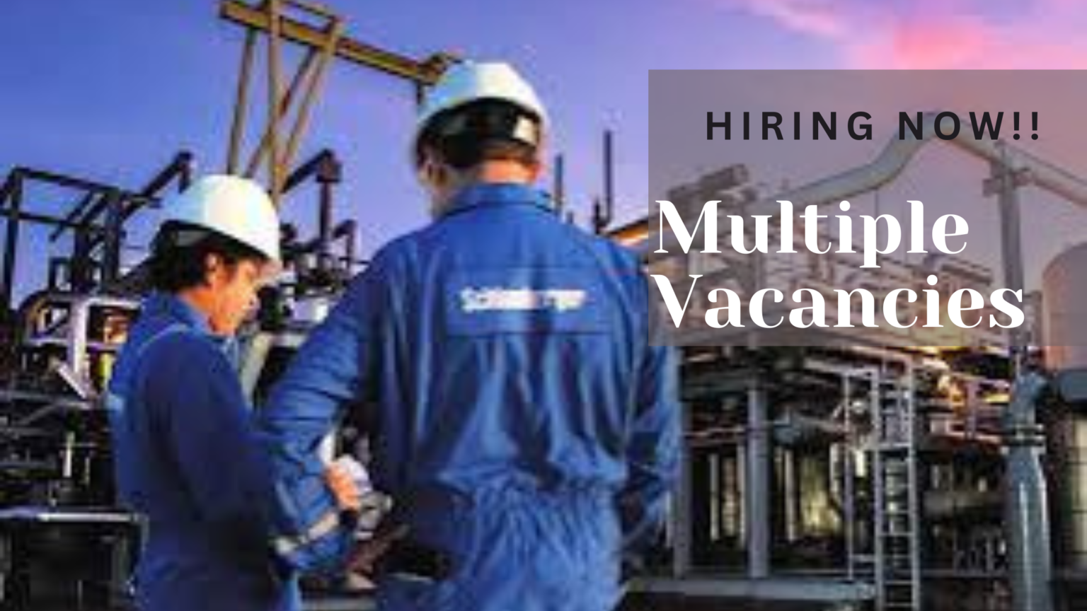 Multiple Vaccancies Apply For Multiple Schlumberger Vacancies 2024 And Scale Up Your Career ...