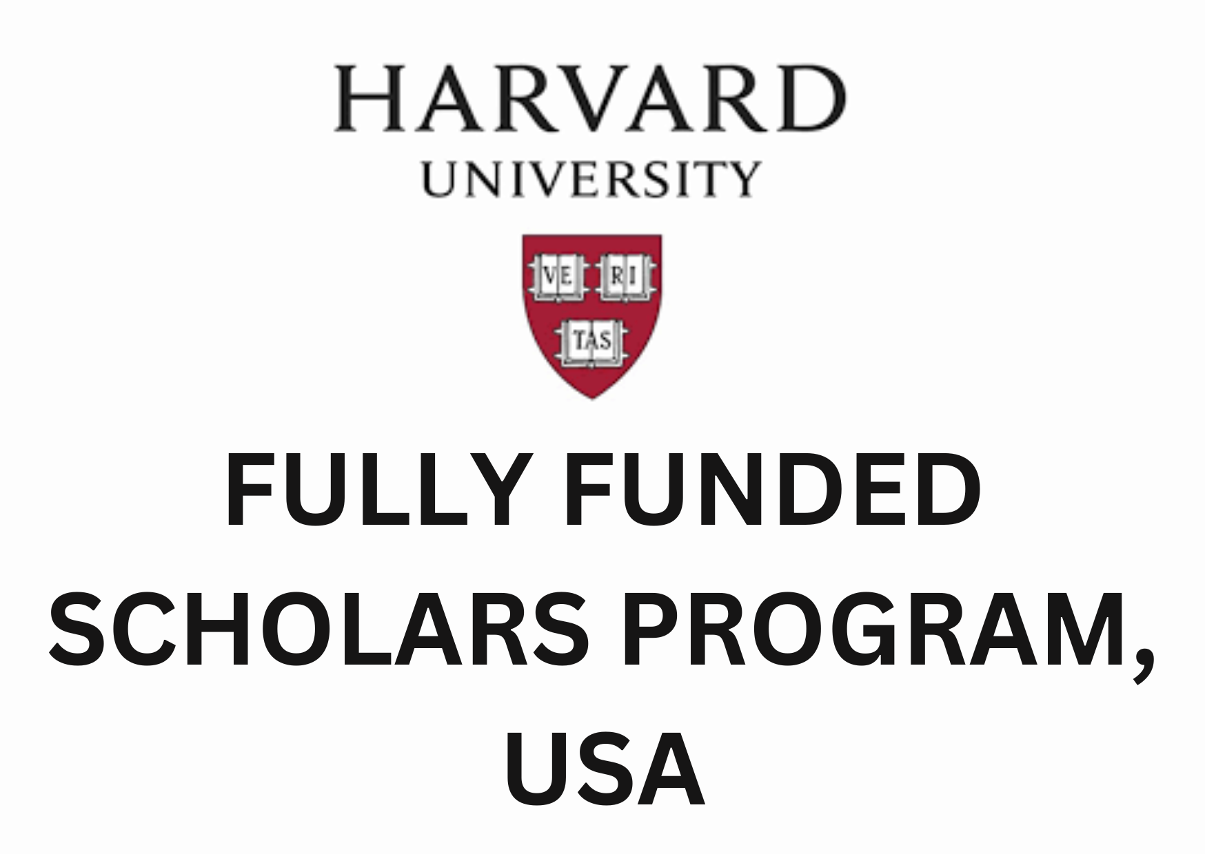 Fully funded harvard academy scholars program 
