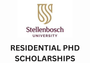 Stellenbosch University Residential PhD Scholarships 2025