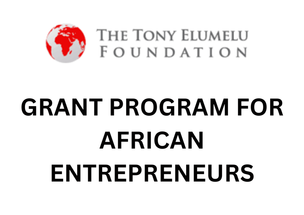 2024 Grant: Apply Now to the Tony Elumelu Foundation Programme (TEFP)