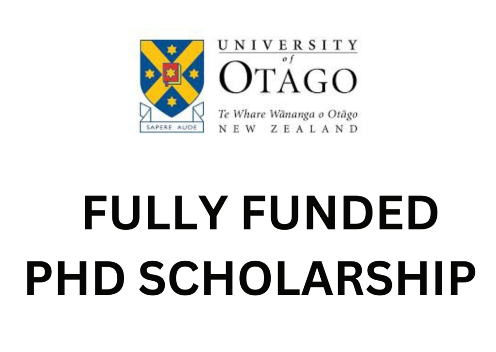 University of Otago PhD Scholarships 2024