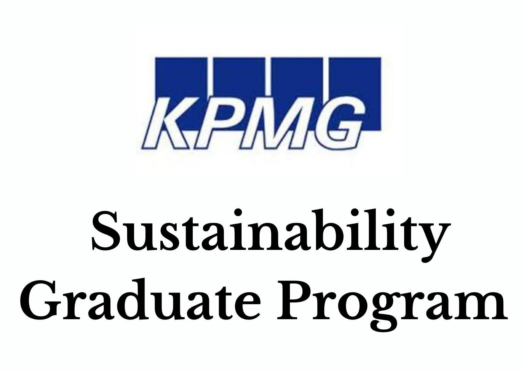 The KPMG Sustainability Graduate Program 2024: Apply Now! - Career ...