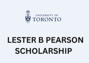 Lester B Pearson Scholarship