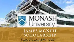 James McNeil Scholarship 20240727 221755 0000 - Fully Funded Sir James McNeil Scholarship (Monash University) 2024 | For Postgraduate Students