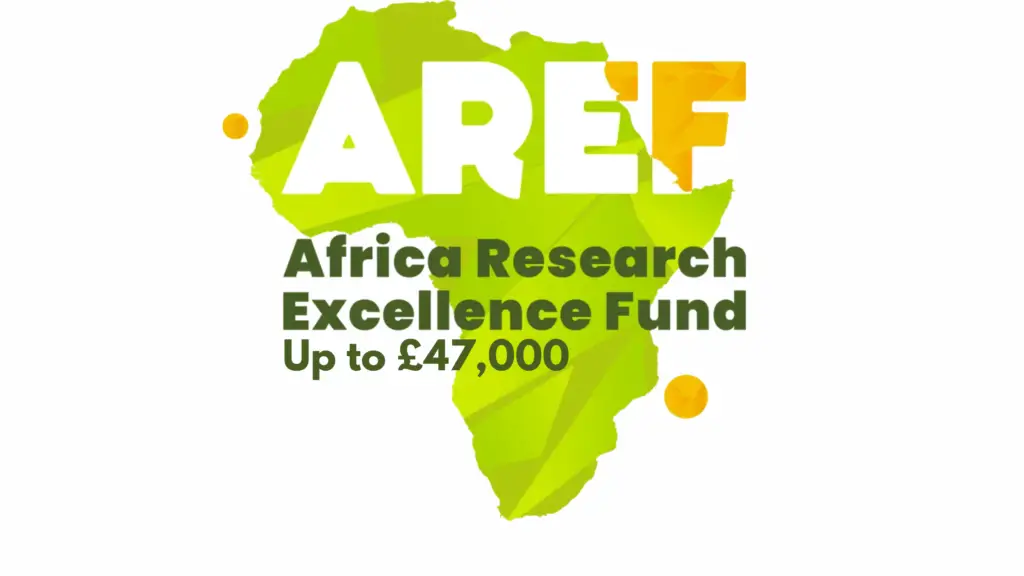 2 20240807 164257 0001 - Fully Funded AREF Research Development Fellowship 2024/25| Up to £47,000