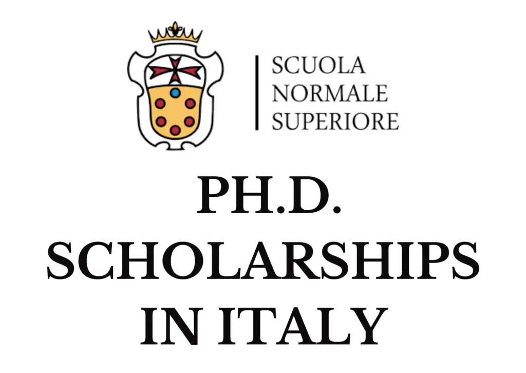 Ph.D. Scholarships at Scuola Normale Superiore