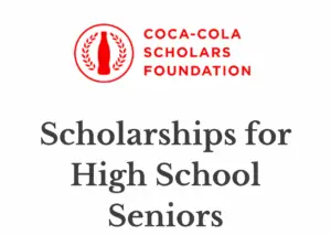 Coca-Cola Scholarship 2024–25