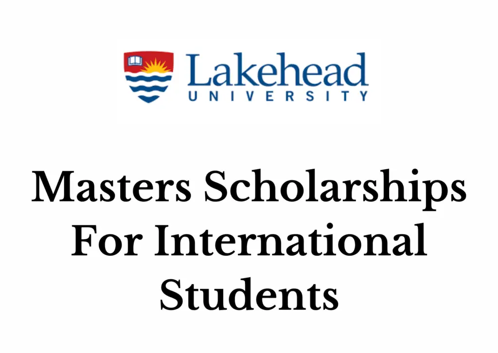 Lakehead University Masters Scholarship