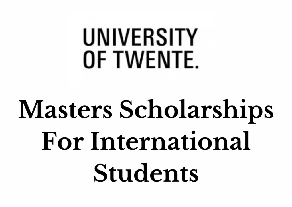 University of Twente Kipaji Masters Scholarships