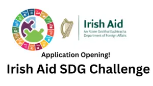 Irish Aid SDG Challenge 20240807 055035 0000 - Irish Aid SDG Challenge 2024 for Sustainable Solutions