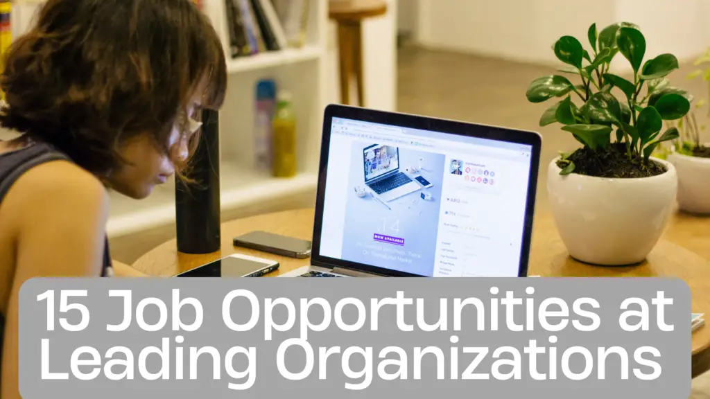 1000450116 - 15 Job Opportunities at Leading Organizations—Currently Open