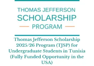 Thomas Jefferson Scholarship