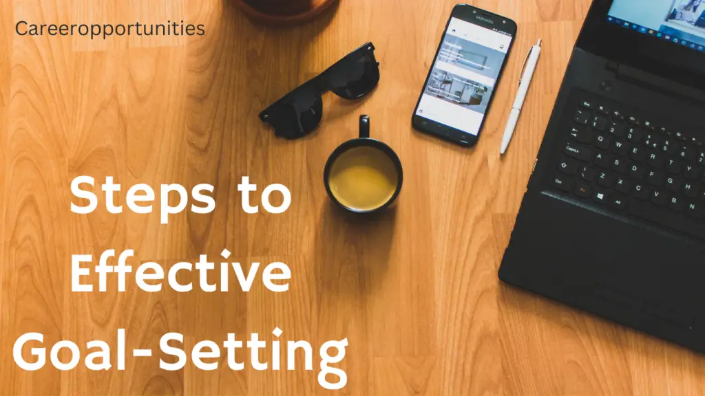 Steps to Effective Goal-Setting