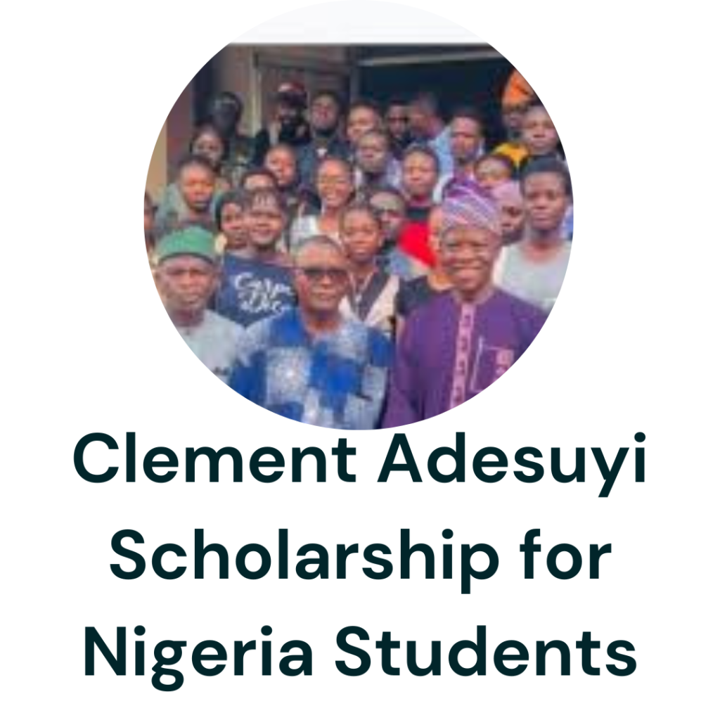 1000561715 - Clement Adesuyi Hasstrup Foundation (CAHF) 2024 Scholarship for Nigerian Undergraduate Students