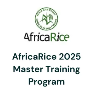 1000561790 - AfricaRice 2025 Master Training Program for Rice Value Chain Professionals: Apply Now!