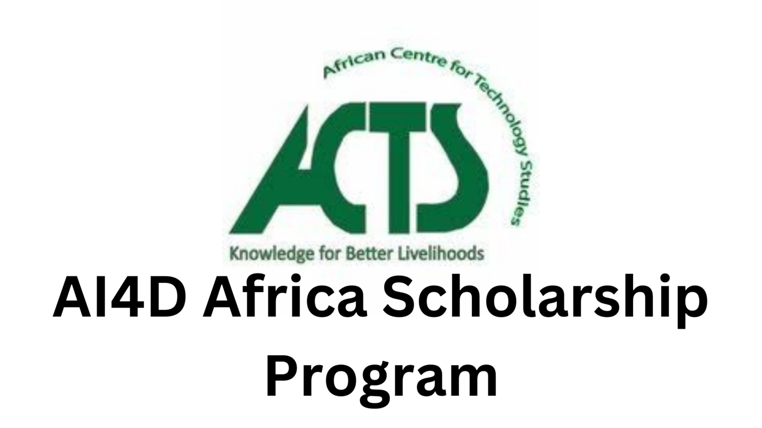 African Shape Program AI4D Africa Scholarship Program 2025: Empowering AI Research For ...