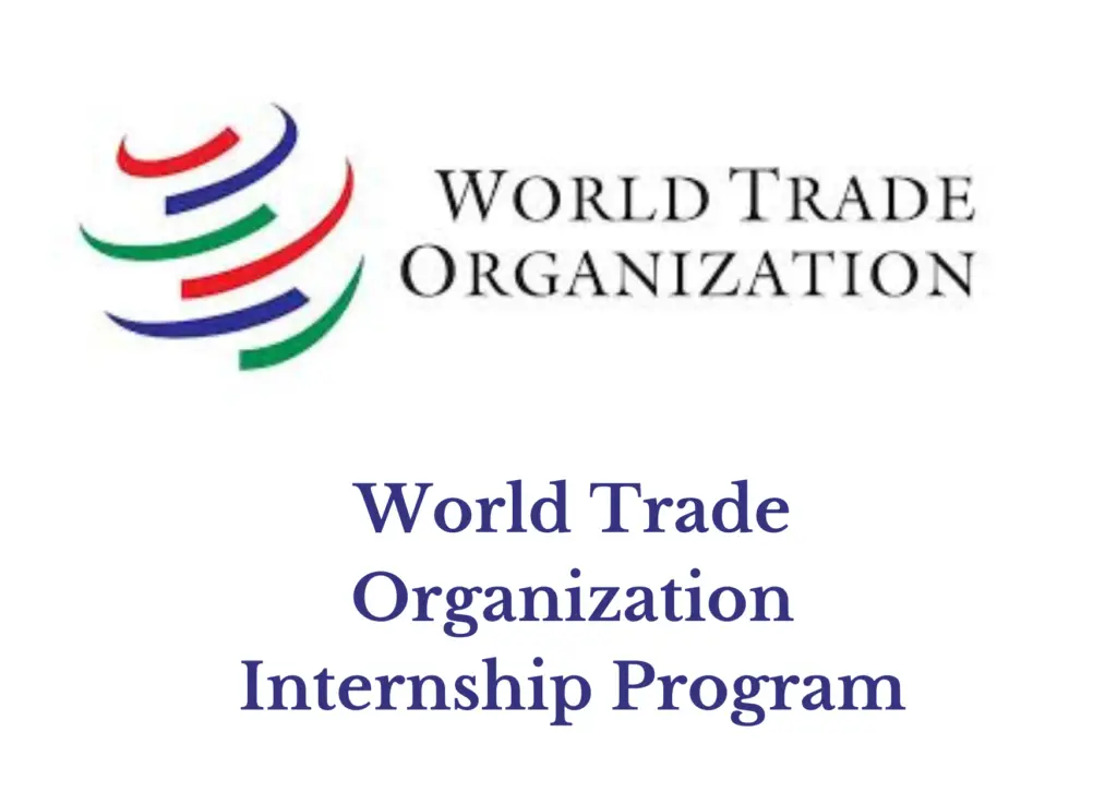 World Trade Organization Internship Program