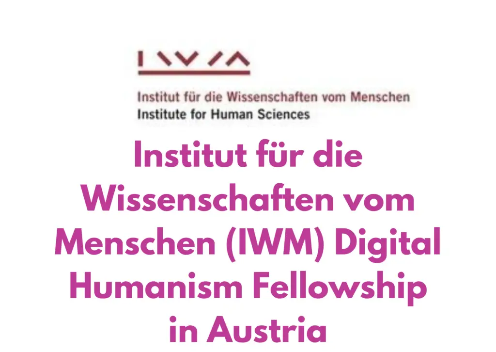 Digital Humanism Fellowship