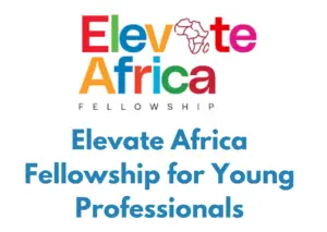 2025 Elevate Africa Fellowship