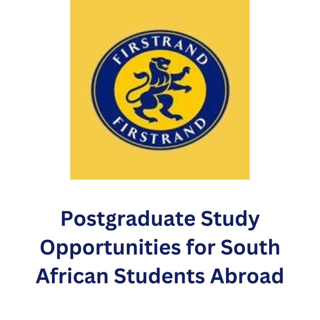 1000648714 - FirstRand Laurie Dippenaar Scholarship 2025: Postgraduate Study Opportunities for South African Students Abroad