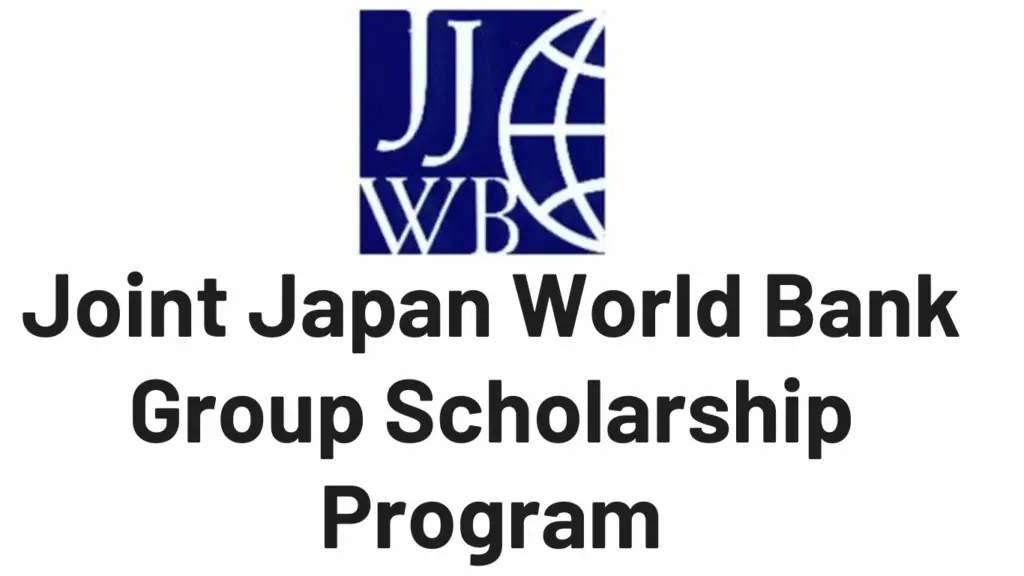 Joint Japan World Bank Group Scholarship Program