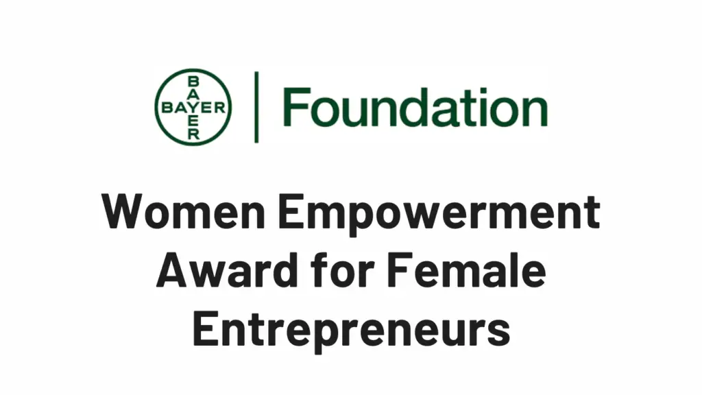 Bayer Foundation Women Empowerment Award